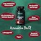 Bio Astaxanthin hochdosiert | Natürlicher Rohstoff aus der EU – schonende CO2-Extraktion | Vegan | Alge + Olivenöl | Laborgeprüft | 60 Kapseln | Deutsche Produktion von Vegavero®