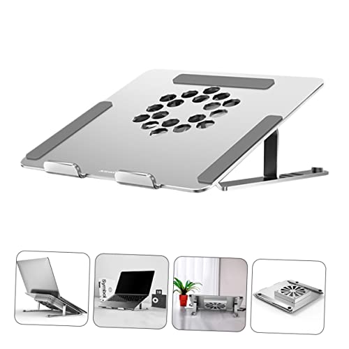 Base para Laptop Ajustable con Ventilador y LED COHEALI miniatura 6