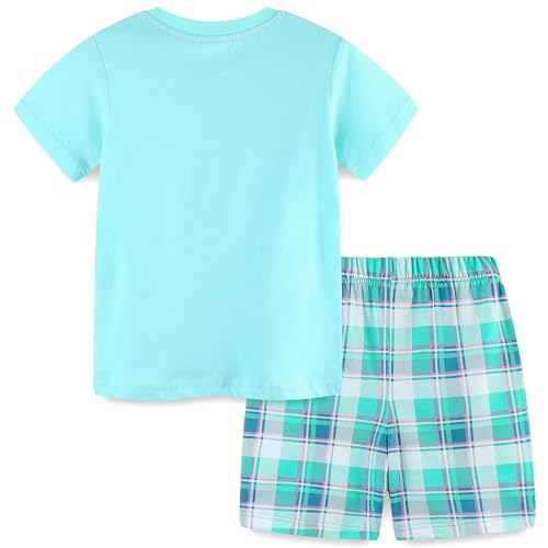 Image of Bumeex Toddler Boy's Short Sleeve T-Shirt and Short Outfit Set 2-7T