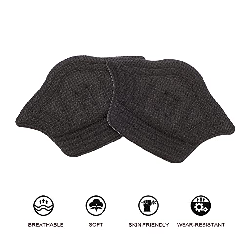 DOITOOL 3 Pares Heel Cushion Pads Auto- Adesivo Sapato Insere Liners para Um Pouco Maior Sapatos Cui