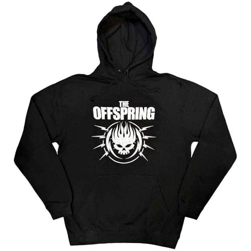 Sweat-shirt à capuche The Offspring Bolt pull noir pour fan