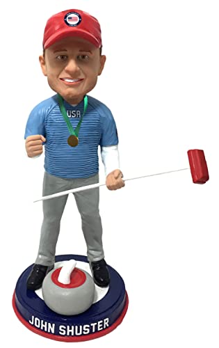 John Schuster Olympic Curling Bobblehead