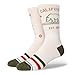 Produktbild Stance Men's California Republic 2 Crew Socks Off White L