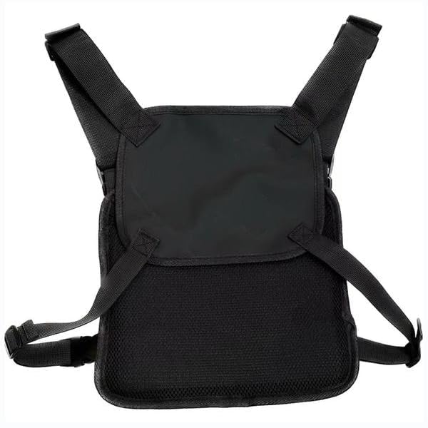 Adjustable Zipper Multi-functional Nylon Chest Bag,Sporty Vest Bag for Outdoor Hiking Cycling Workouts, Sport2