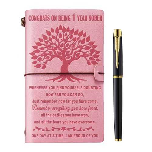 New Beginning Gifts for Women, Leather journal Notebook Divorce Gifts for Women Break Up Gifts for Women, Farewell Gifts Going Away Gifts Leaving Job Gifts New Job Gifts for Friends and Coworkers