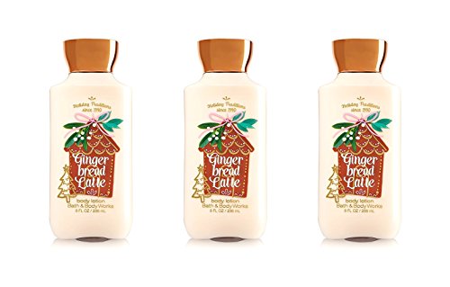 Lot of 3 Bath & Body Works Gingerbread Latte Shea & Vitamin E Body Lotion 8 fl oz each