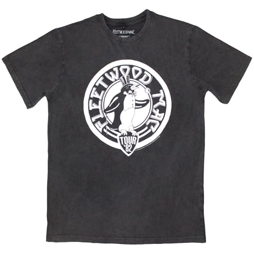 T-shirt Fleetwood Mac 82 en coton lourd qui dure dans le temps