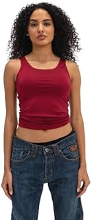 Virmo Womens Wide Neck Tank Top BT010-BRG Modern (pack of 1)