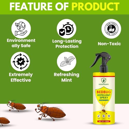 Image of Bed Bug Repellent 250ml | Khatmal | Odourless | Child-Safe