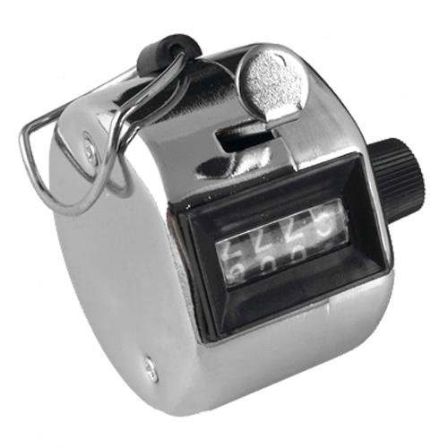 Easy Provider Compteur manuel de personnes/marchandises, 4 chiffres 9999