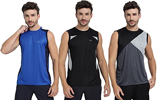 Image of FTX Men's Solid Regular Fit T-Shirt