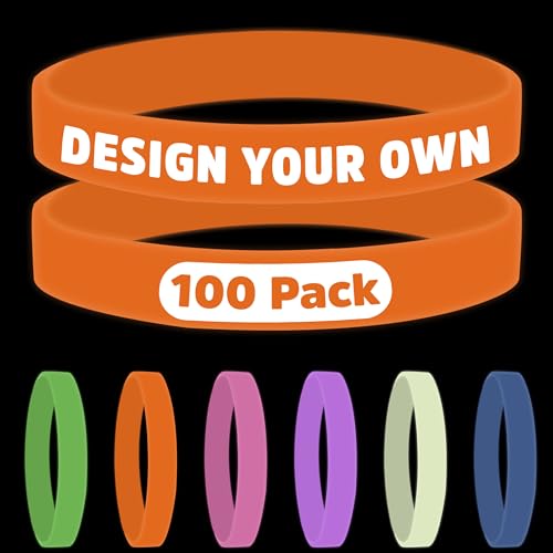 USMG Personalized Glow-in-the-Dark Silicone Bracelets: Perfect for Marketing & Events