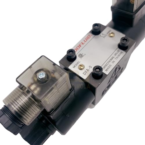 Distributeur à solénoïde hydraulique D1F1A-02-3C2-DC24V-35C22E d'origine