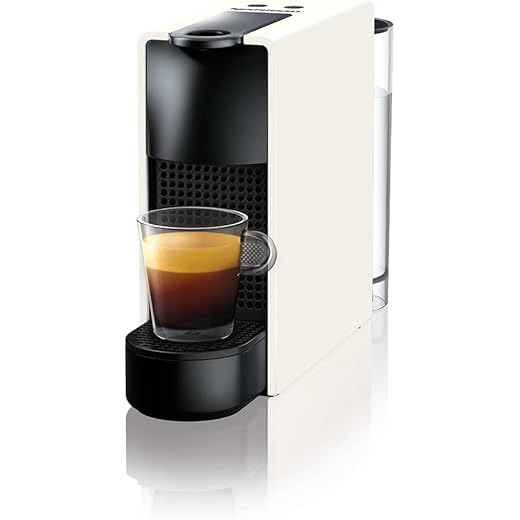 Nespresso Essenza Mini Coffee Machine White, C30-EU2-WH-NE1 Without Sleeves