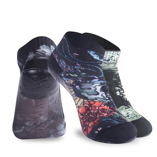 Image of RANDY SUN Barefoot Quick-Dry Sand Beach Socks, Breathable Seamless Yoga Sock With TPE Sole