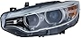 Evan Fischer Driver Side Headlight Compatible with 2015-2018 BMW M3, 2017-2020 430i, 440i and 2014-2016 428i xDrive Xenon - BM2518160