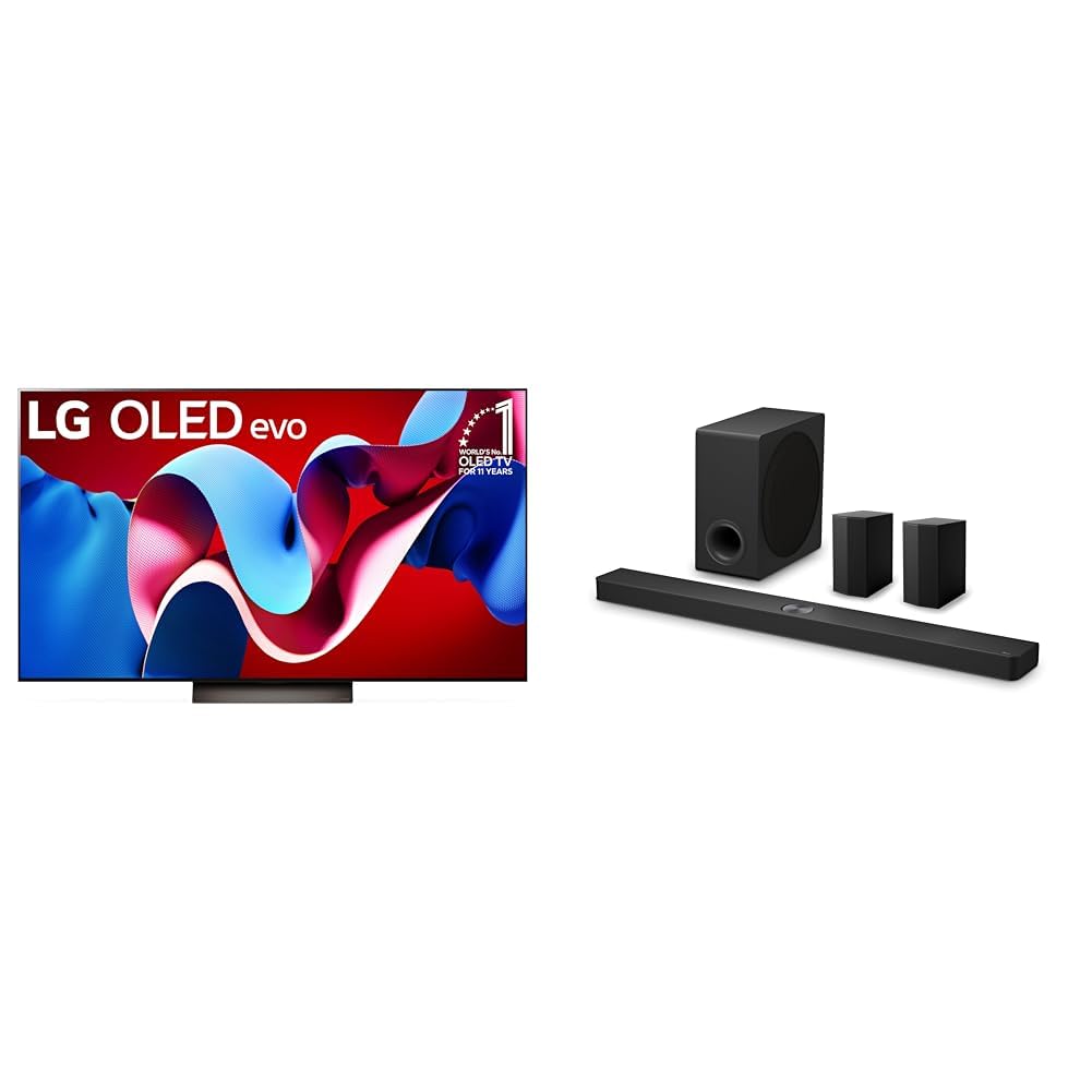 LG 42-Inch C4 OLED evo 4K Smart TV - α9 AI Processor 4K, Alexa Built-in, 144Hz Refresh Rate, HDMI 2.1, G-Sync, FreeSync, VRR, WebOS 24, Dolby Vision, Dolby Atmos (OLED42C4PUA, 2024) — view 33