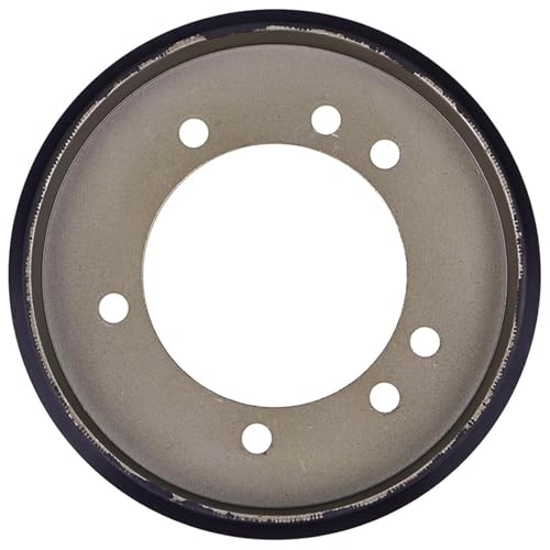 Placa de transmisión de metal resistente para tractores de jardín y cortacéspedes con agujero de 7,6 cm, placa de transmisión de metal resistente