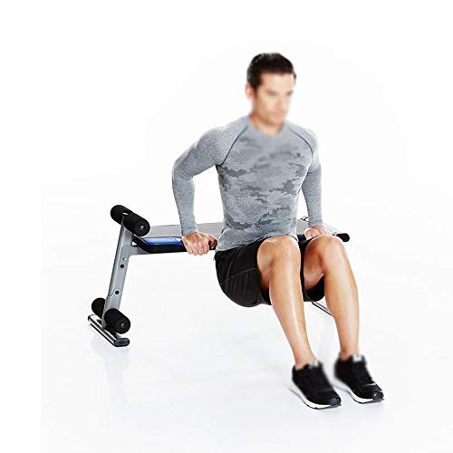 Image of Small Dumbbell Dumbbell Bench, Sit-up Aid Fitness Equipment for Men and Women Home Folding Bench Stool Fitness Dumbbell