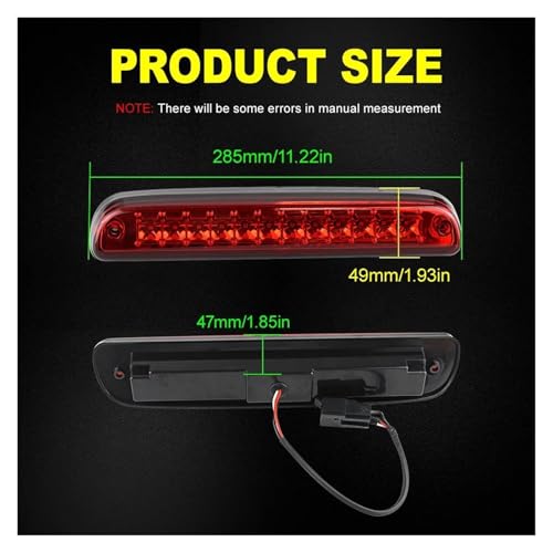 Troisième feu arrière LED Ford Ranger pour rénover éclairage stop