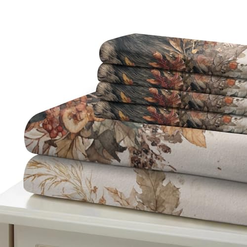 Housse de couette 140x200cm sanglier parure microfibre ultra douce - 7
