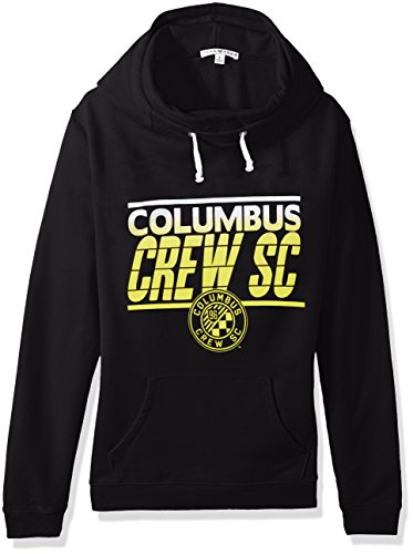 Junk Food MLS Columbus Crew Women's Major League Soccer Cowl Pullover, Small, Trek