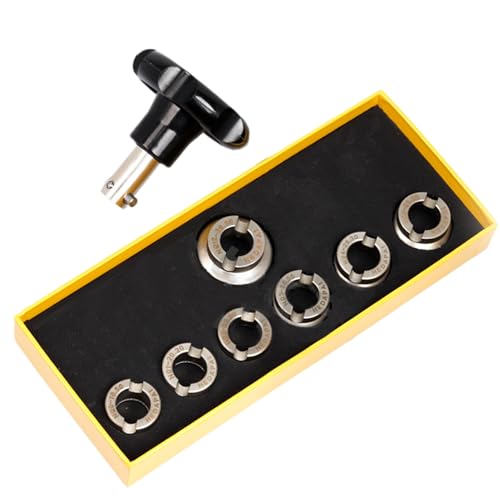 Abridor de base de reloj, herramienta para quitar la base del reloj, herramienta portátil para abrir la del reloj, extractor rápido preciso para la parte posterior del reloj con 7