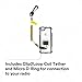 Capital Safety 3M DBI-SALA Fall Protection For Tools,1500089,Adj Radio Holster Combo w/Clip2Loop Coil and Micro D-Ring, Size To Any Portable Radio/Small Device,Mount To Harness/Belt, 5.25 inches x 2.25
