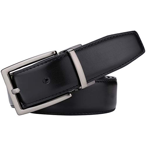 Image of Labnoft Mens Pu Leather Belt (Black)