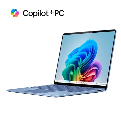 Image of Microsoft Surface Laptop 7 AI Copilot+ PC for Business (13.8 inch 2K+ Touchscreen, Snapdragon X Elite (> Intel i7-1355U), 16GB, 1TB SSD), 20-Hr Long Battery Life, Backlit KB, Wi-Fi 7, Win 11 Pro, Sapphire
