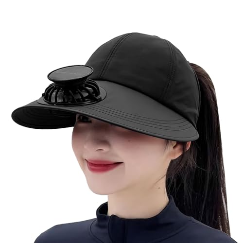 Chapeau avec ventilateur solaire homme parfait pour vos voyages et journées plage