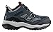 Skechers Men's Work Relaxed Fit Soft Stride Canopy Comp Toe Shoe,Navy/Gray,9.5 B(M) US
