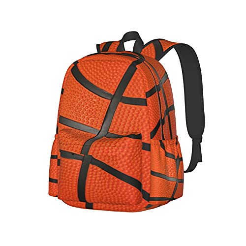 Sac à dos d'école au look basket-ball idéal pour le lycée, la fac et les entraînements