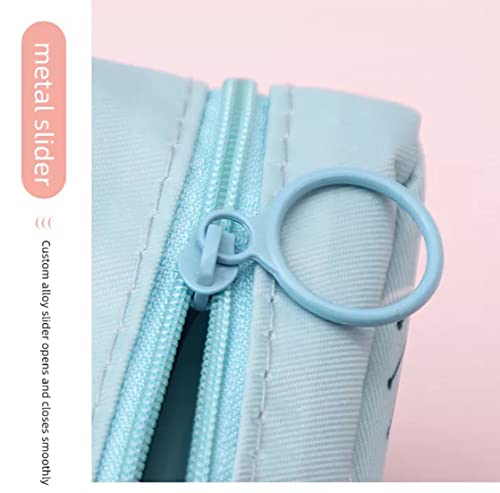 Image of Adorable Pink Peri - Reusable Sanitary Napkin Pads Storage Bag Portable for Women Girls | Made of Nylon + Water Resistance + Reusable | Zero Waste Period (Cat 2)
