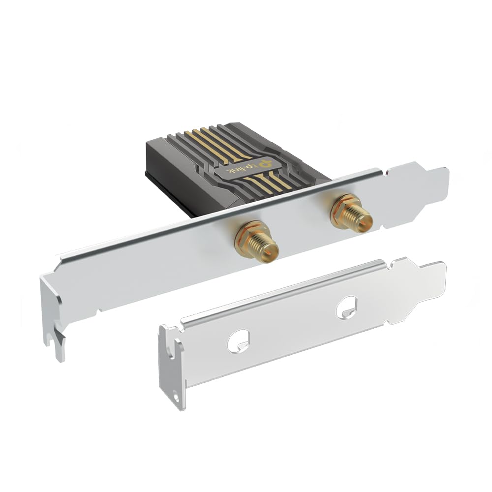TP-Link Archer TBE400E Carte WiFi PCIe BE6500 Tri-Bandes 6GHz/5GHz/2.4GHz Bluetooth 5.4 WPA3