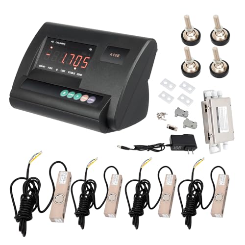Kit Báscula Ganadera 2T Alta Precisión Acero Inoxidable miniatura 1