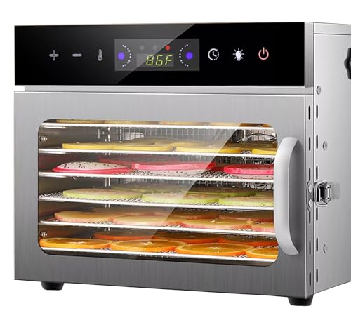 Máquina deshidratadora de alimentos para frutas, champiñones, carne, hierbas, acero inoxidable