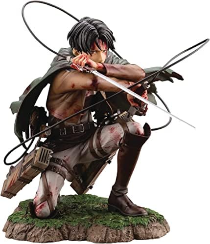 Attack On Titan Figure Levi Ackerman Battle Damage Ver Figure Anime Figure Action Figure