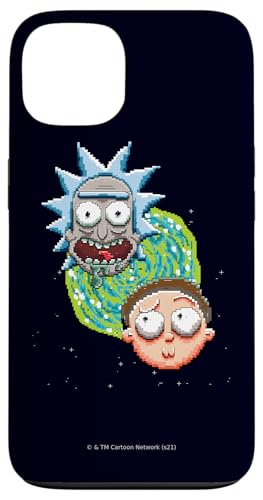 Rick and Morty Pixelated Portal Case for iPhone 13