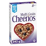 CHEERIOS Multi Grain Cereal Box, Whole Grain is the First Ingredient, 342 Grams Package of Cereal CHEERIOS Multi Grain Cereal Box, Whole Grain is the First Ingredient, 342 Grams Package of Cereal