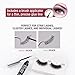 i•ENVY Super Strong Hold Eyelash Adhesive, Waterproof, 48-Hour Long-Lasting Lash Glue, Latex-Free, Hypoallergenic, Quick-Drying with Brush-On Applicator for Strip Lashes (Black, 1 Pack)