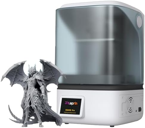 OLAPRIN Resin 3D Printer, 4K Resolution, Equipped with 6.6 Inch Monochrome Screen, 145x90x150mm Build Volume Printing Size, Higher Resolution Resin Printer