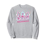 Breckenridge Chillin Ice-Cream Pop Art Breckenridge Colorado Sweatshirt