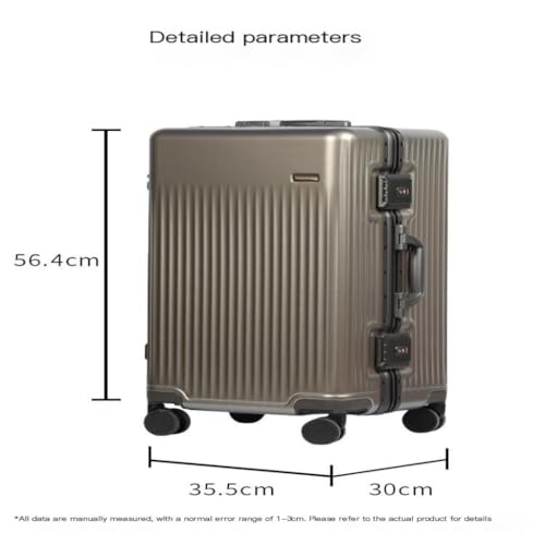 Suitcase Multifunctional Sports Trolley Case 28-inch Universal Wheel Suitcase Password Aluminum Frame Suitcase Suitcase Tags(Pink,28in)2