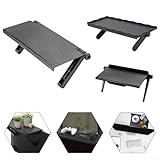 Design convivial : pas besoin de percer des trous pour l'installation ; il suffit de placer l'étagère sur le dessus de votre téléviseur ou moniteur pour un rangement instantané.