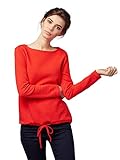  TOM TAILOR Damen 1007943 Sweatshirt, Rot (Brilliant Red 12880), Medium (Herstellergröße: M)