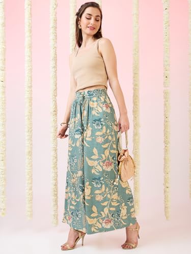 Image of Globus Women Palazzos (GS574005 Green XS)