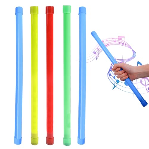 Juguete para hacer ruido, 5 tubos de gemidos de 15, 9 pulgadas, divertidos tubos de burbujas sensoriales para fiestas, tubo de gemidos