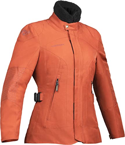 IXON Bloom Damen Motorrad Textiljacke - Rot - 2XL - female