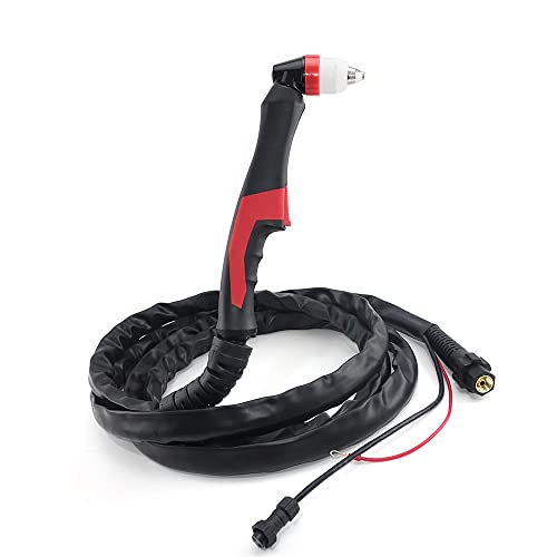 P80 Torch Inverter Plasma Cutter Gun, Plasma Cutting Torch Heavy Duty For Air Cooled Plasma Cutting Machine (a.Style A Torch with 4m(13ft) cable)